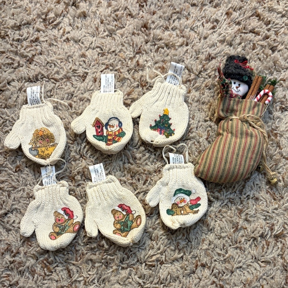 Vintage Style Christmas Ornaments